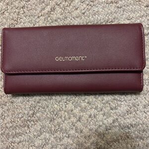 Burgundy Gelmoment Wallet never used
